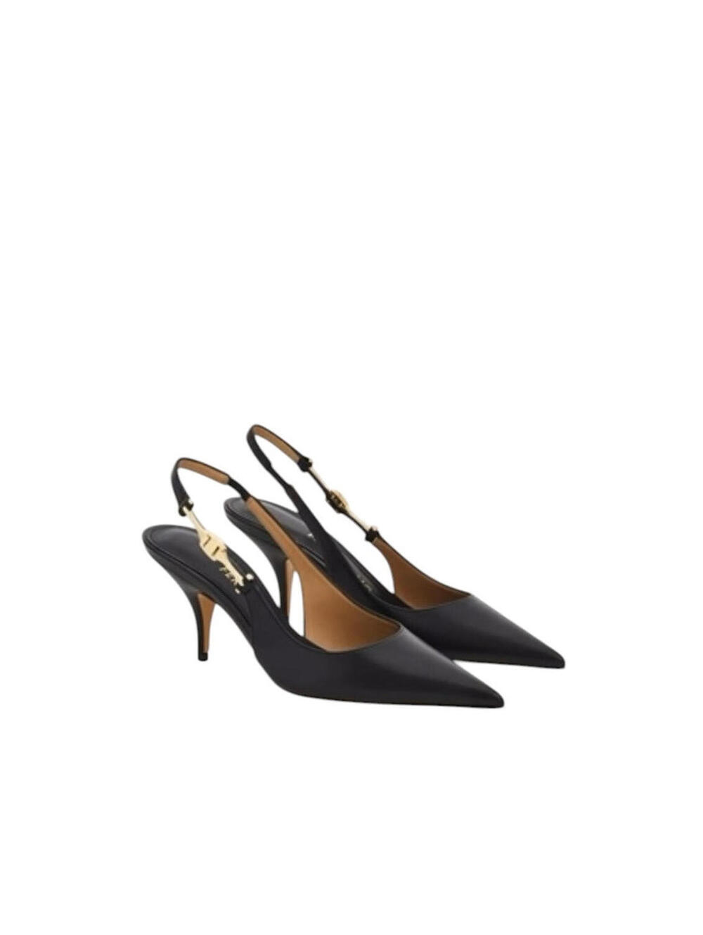 Ferragamo F-Buckle Slingback Pump(PLEASE REQUEST YOUR SIZE BEFORE PURCHASING) - Picture 2 of 4
